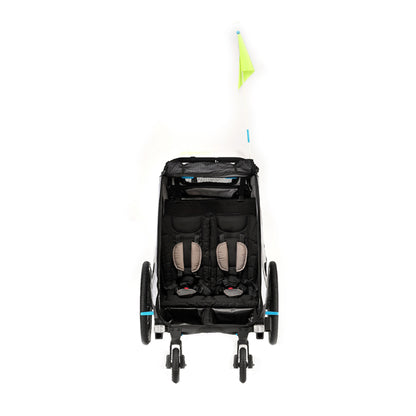 Atrelado Multifunções BabyTrold Roadrunner Black/Grey