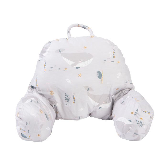 Almofada para carrinho BabyTrold Pure Muslin whale