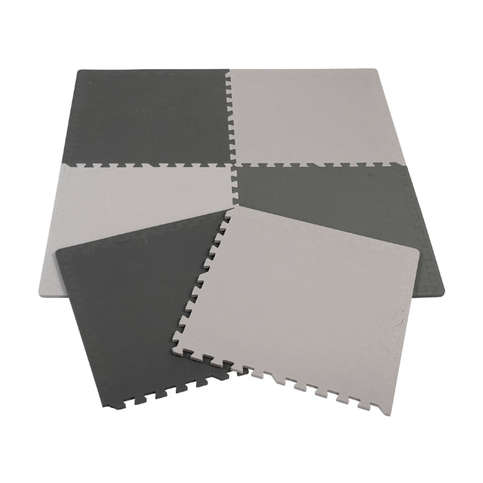Tapete Puzzle Sensorial BabyTrold dark Grey/light Grey