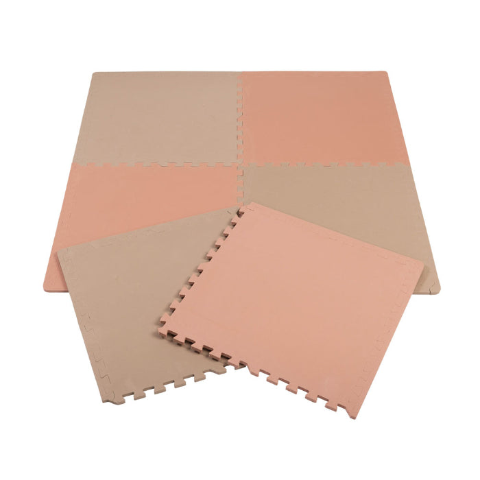 Tapete Puzzle Sensorial BabyTrold Sand/rose