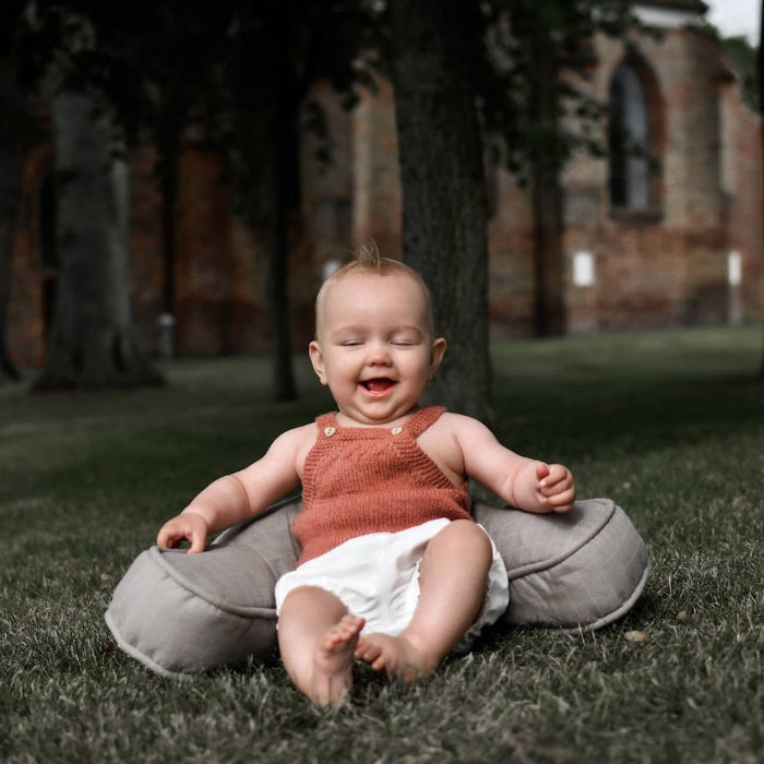 Almofada para carrinho BabyTrold Pure Muslin dusty rose