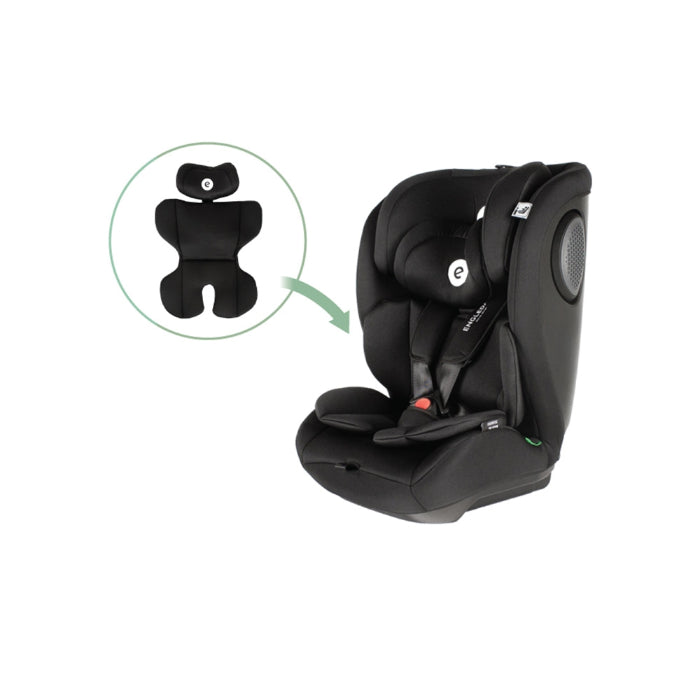 Cadeira Auto I-SIZE 76-150cm Engledak Nuka Black Black