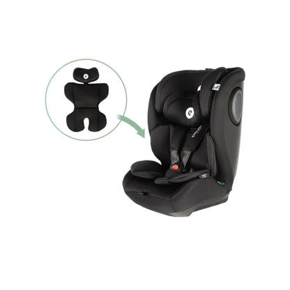 Cadeira Auto I-SIZE 76-150cm Engledak Nuka Black Black