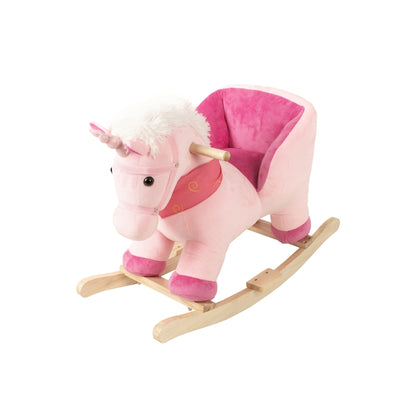 Unicórnio de Baloiço BabyTrold Fiona Pink