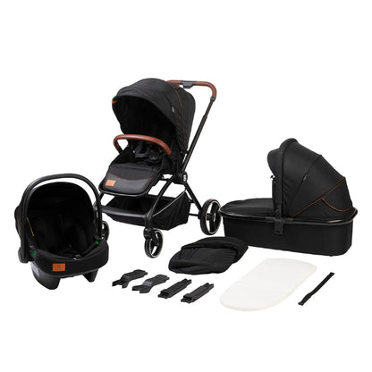Carrinho de bebé 3in1 BabyTrold Alex Night