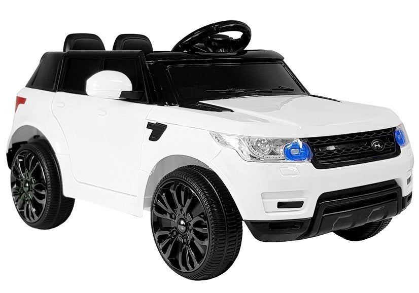 Carro elétrico Range Rover Sport branco Classic