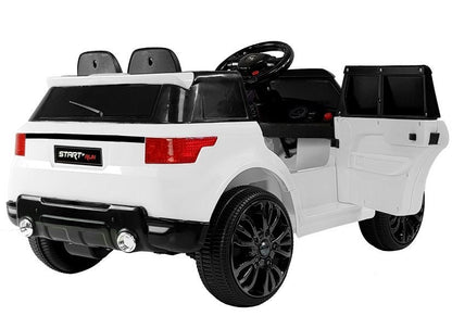 Carro elétrico Range Rover Sport branco Classic
