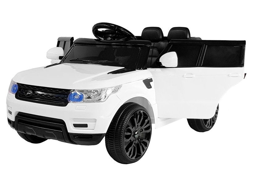 Carro elétrico Range Rover Sport branco Classic