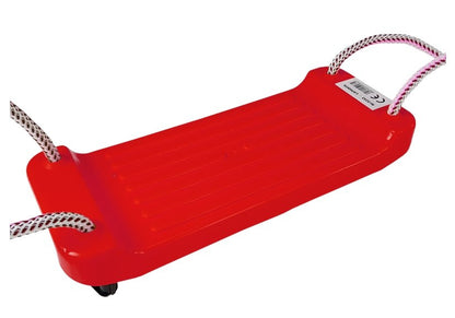 Baloiço de jardim plástico vermelho