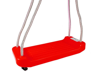 Baloiço de jardim plástico vermelho