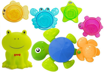 Conjunto banho tartarugas com cascata estrela do mar