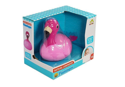 Flutuador flamingo banho