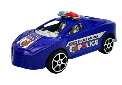 Conjunto veículos polícia guarda motorizados 6 peças (1 unidade, sortido)
