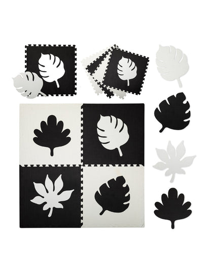 Tapete Puzzle Sensorial 3D Momi Feli Black