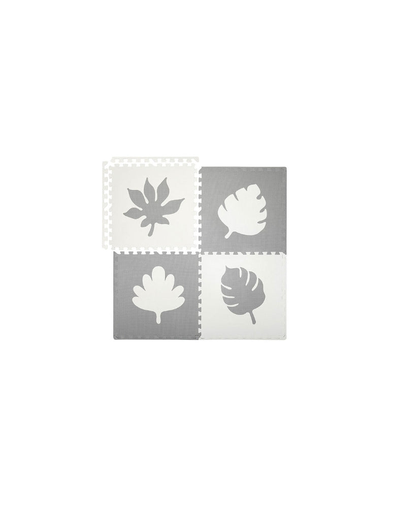 Tapete Puzzle Sensorial 3D Momi Feli Grey