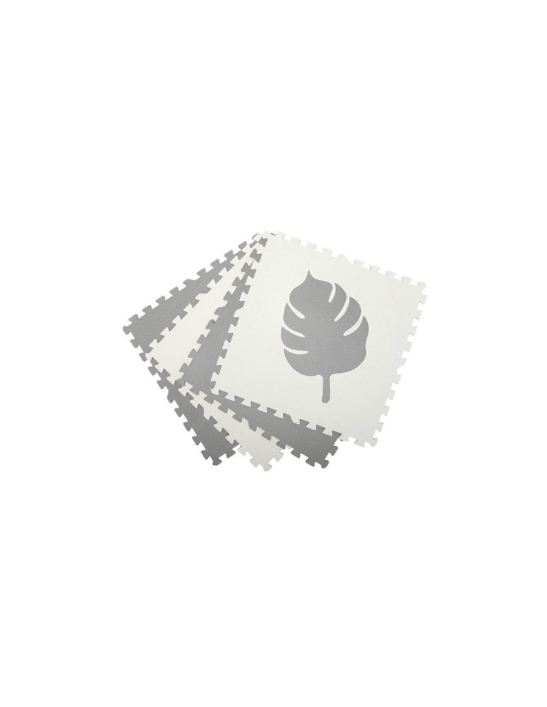 Tapete Puzzle Sensorial 3D Momi Feli Grey
