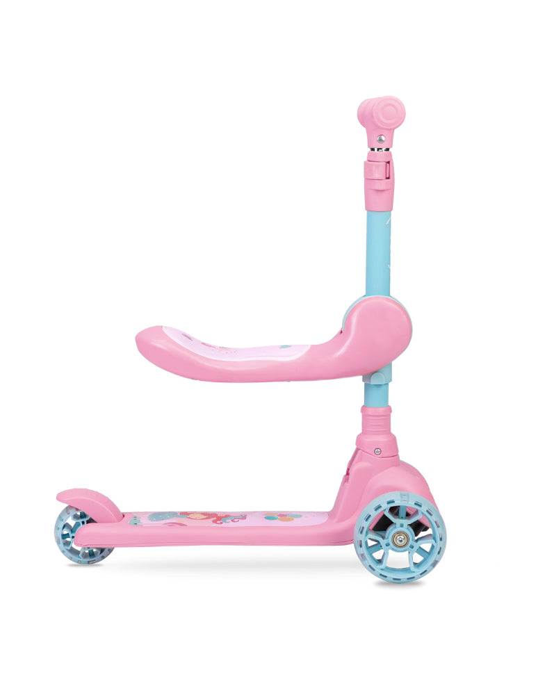 Scooter 2 em 1 Momi Kiuru Pink