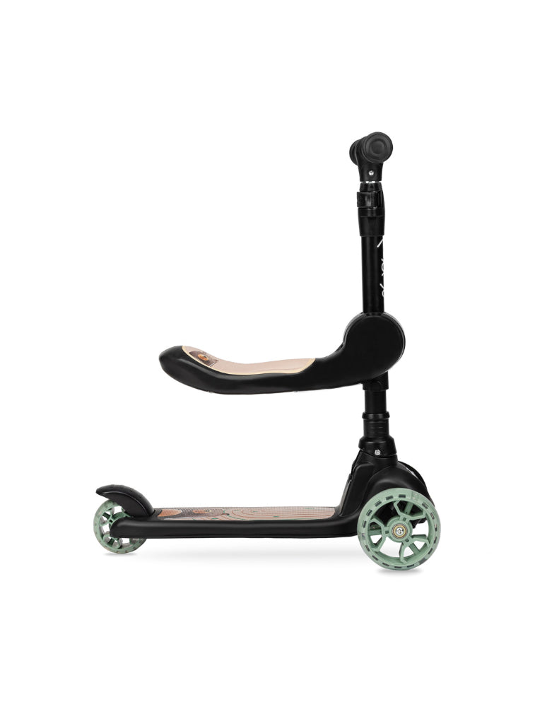 Scooter 2 em 1 Momi Kiuru Black