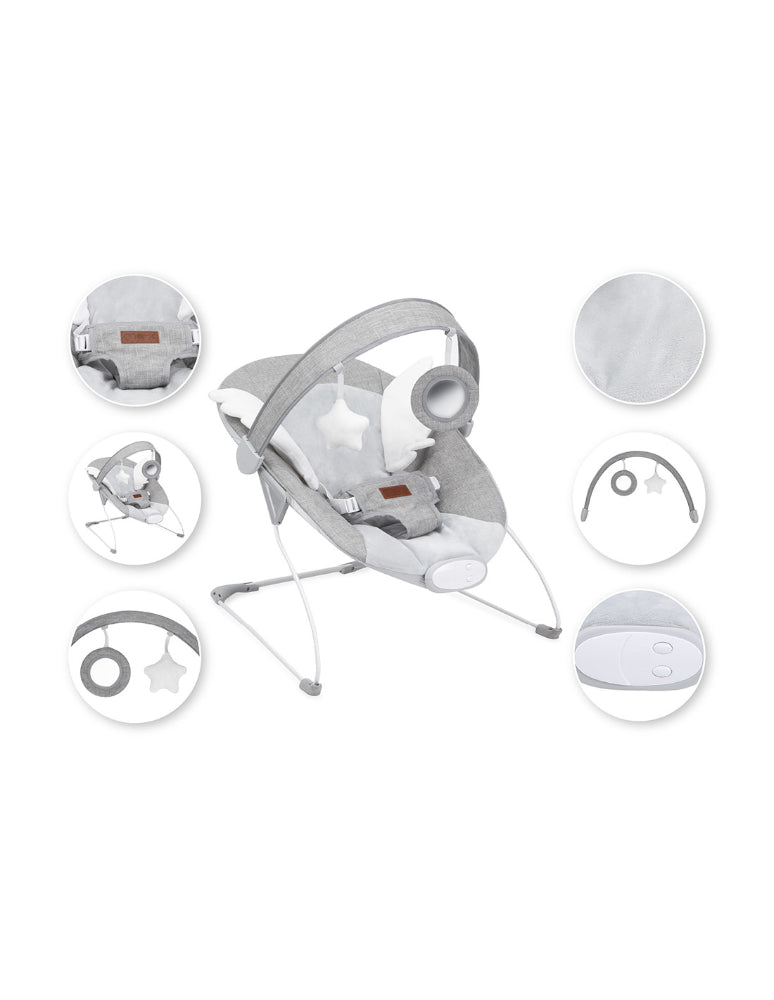 Espreguiçadeira Momi Tuli Wings Grey