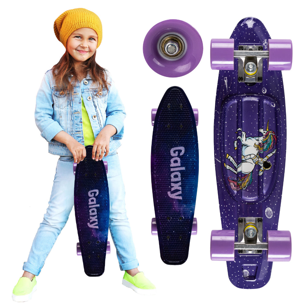 Skate QKids Galaxy Unicorn