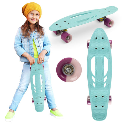 Skate QKids Galaxy Light Blue