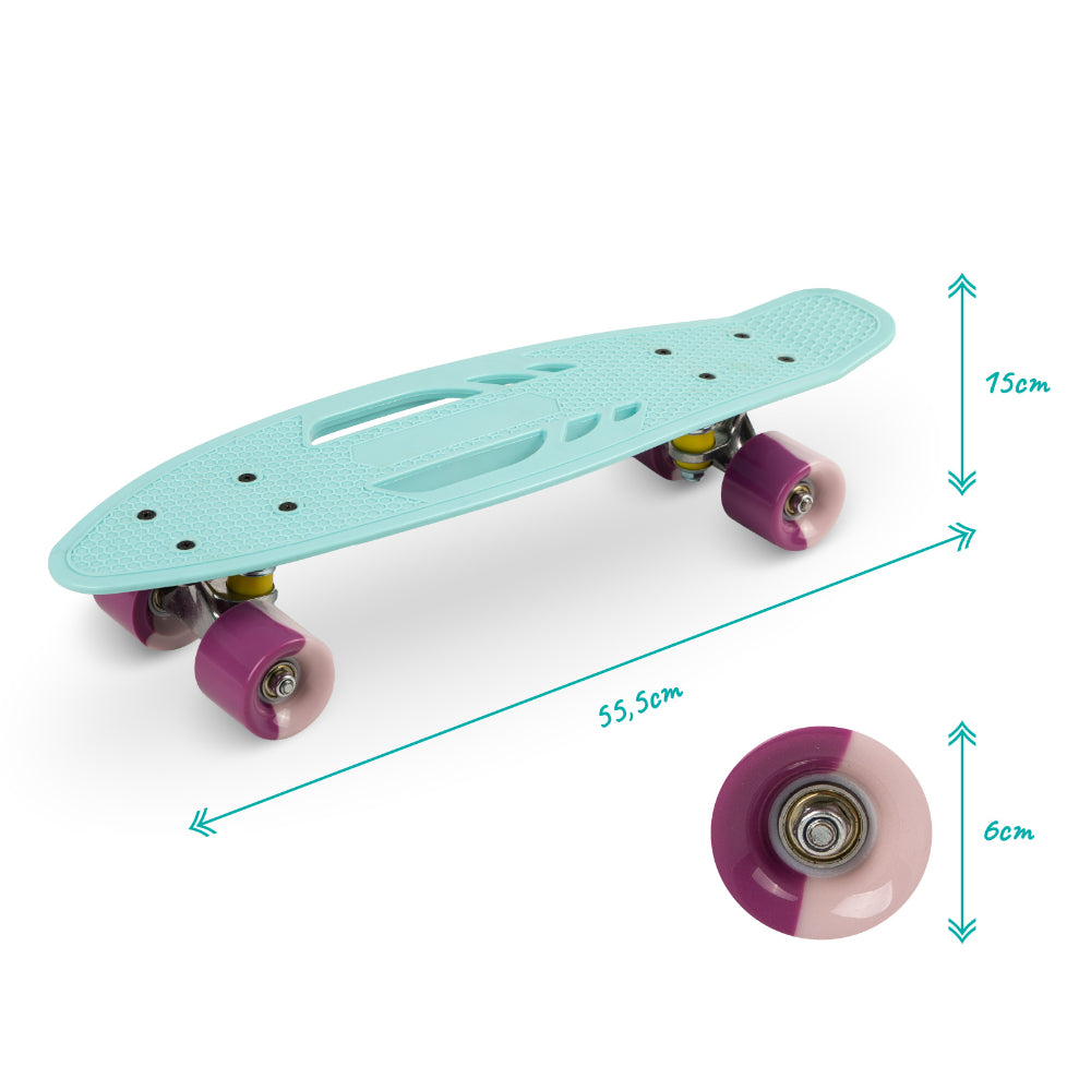 Skate QKids Galaxy Light Blue