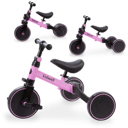 Bicicleta 3 em 1 Kidwell Pico Pink