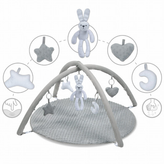 Tapete de Atividades Kidwell Grace Bunny Grey