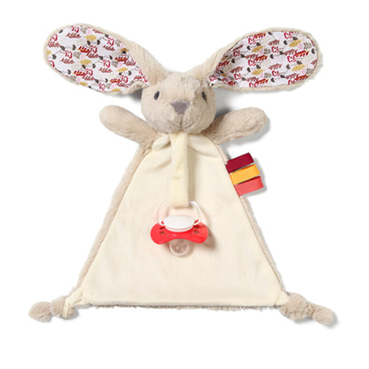 Doudou com porta-chupeta Baby Ono Rabbit Milly