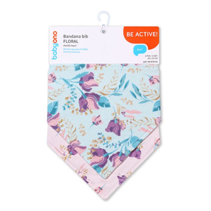 Babete bandana Floral Baby Ono