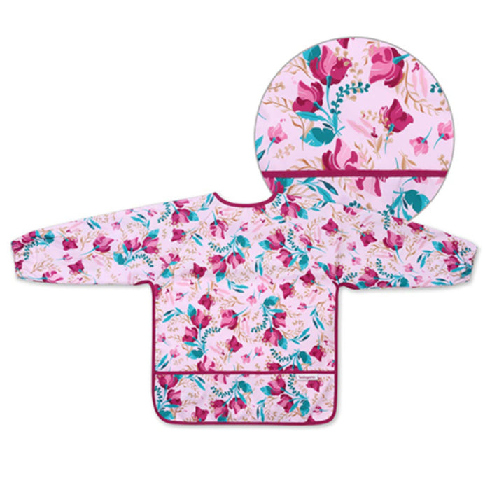 Babete manga comprida Floral Baby Ono