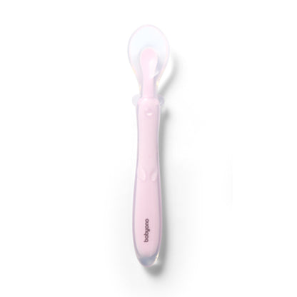 Colher flexível de silicone Baby Ono Rosa