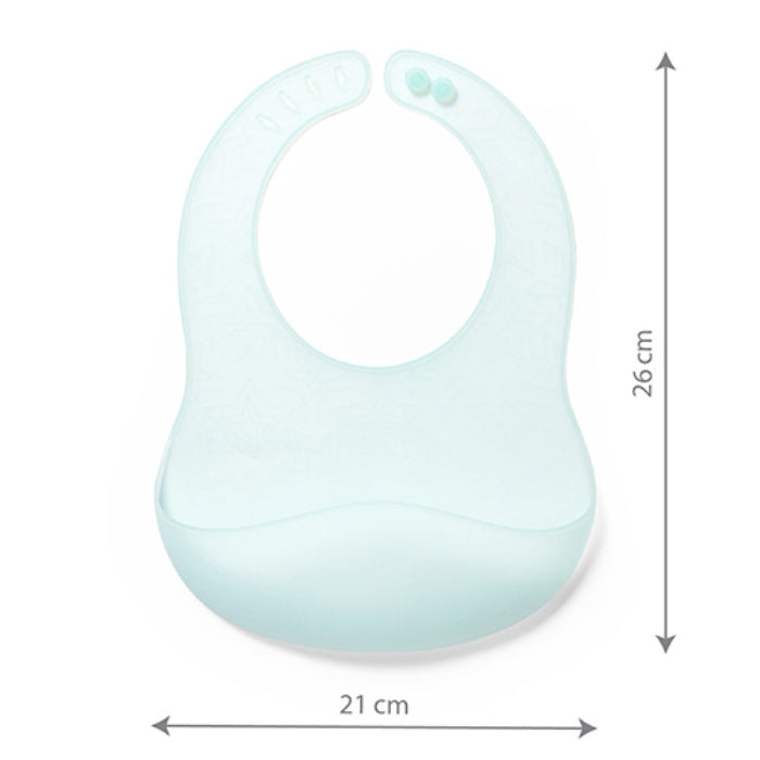 Babete ultrafina de silicone Baby Ono Green