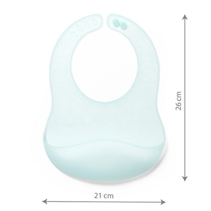 Babete ultrafina de silicone Baby Ono Green