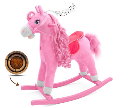 Cavalo de Baloiço Milly Mally Princess Pink