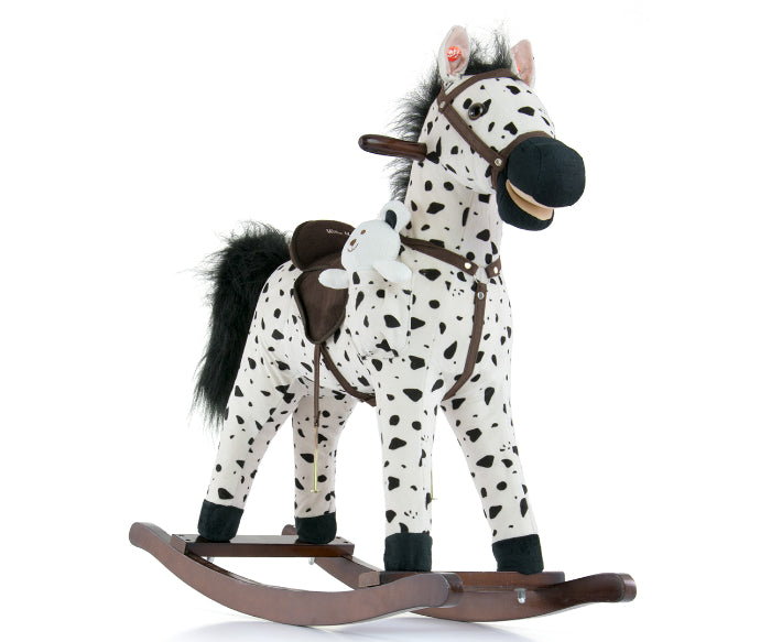 Cavalo de Baloiço Milly Mally Mustang Black Dot