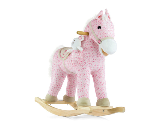 Cavalo de Baloiço Milly Mally Pony Pink