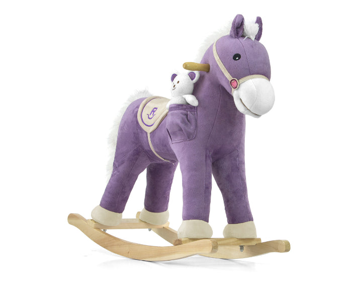 Cavalo de Baloiço Milly Mally Pony Purple