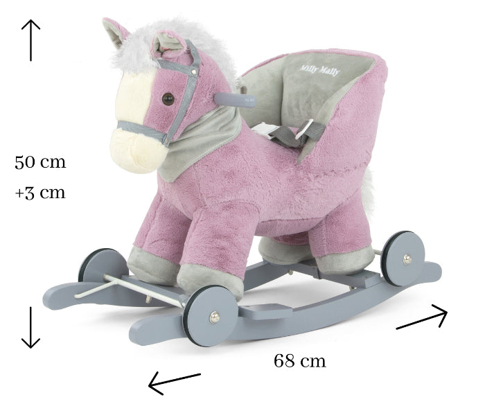 Cavalo de Baloiço Milly Mally Polly Violet