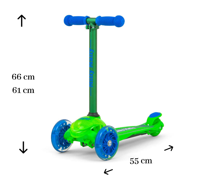 Scooter Milly Mally Zapp Green