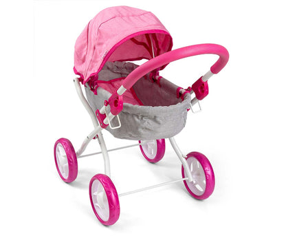 Carrinho de Bonecas Milly Mally Dori Prestige Pink