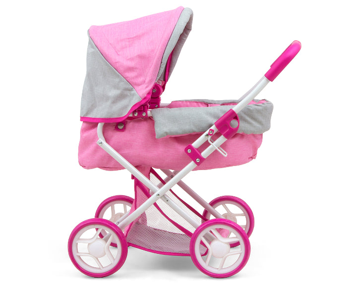 Carrinho de Bonecas Milly Mally Alice Prestige Pink
