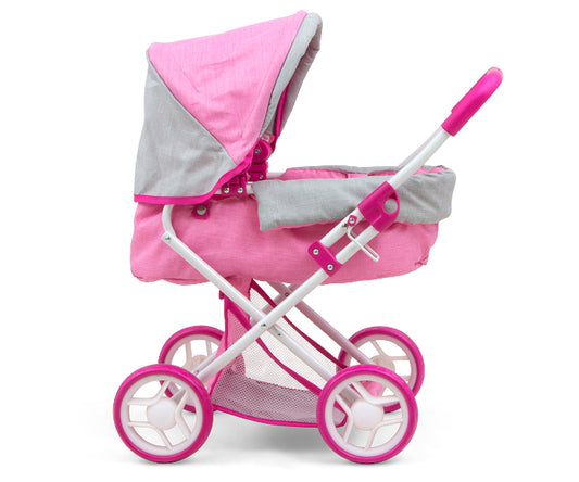 Carrinho de Bonecas Milly Mally Alice Prestige Pink
