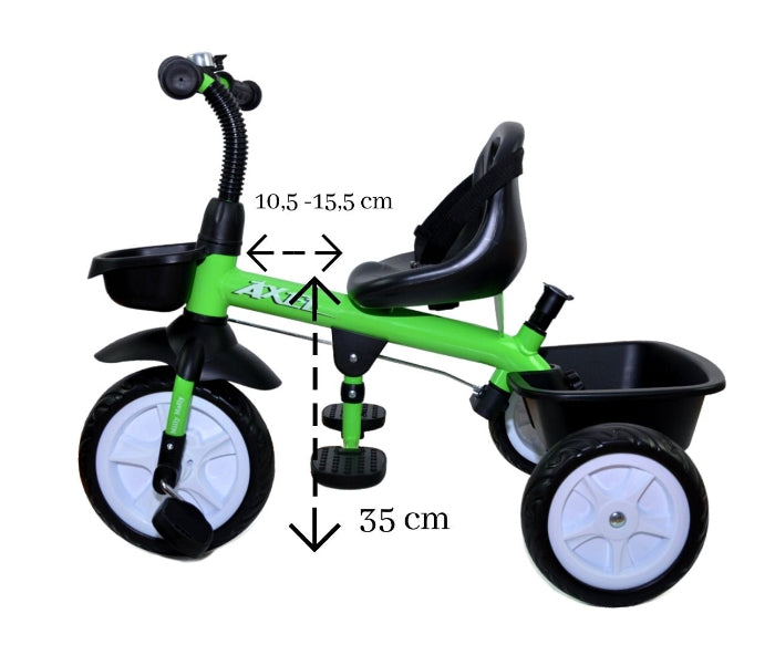 Triciclo Milly Mally Axel Green