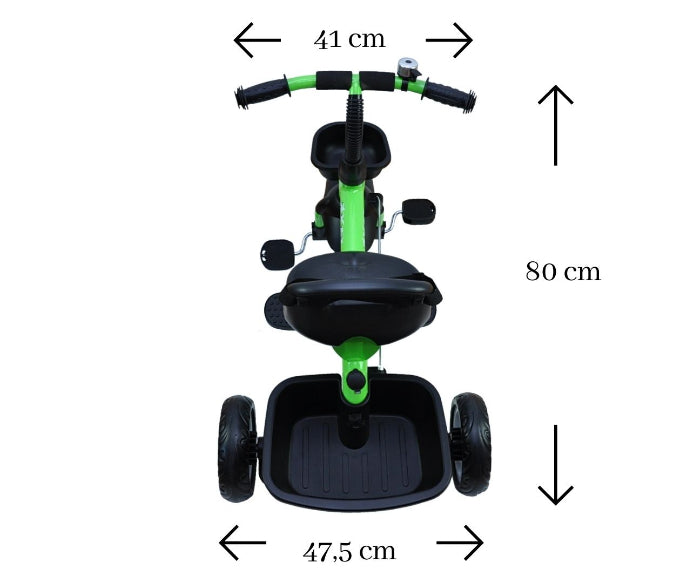 Triciclo Milly Mally Axel Green