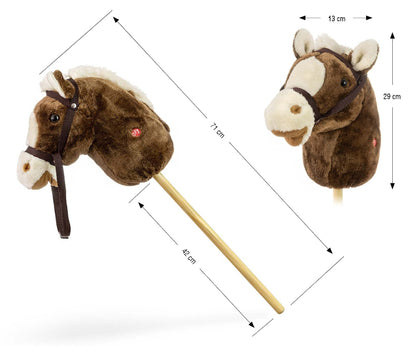 Brinquedo de madeira Milly Mally Horse Dark Brown