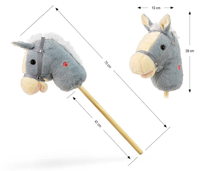 Brinquedo de madeira Milly Mally Horse Grey