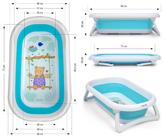 Banheira Dobrável Milly Mally Blue