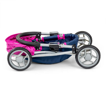 Carrinho de Bonecas Milly Mally Dori Prestige Navy