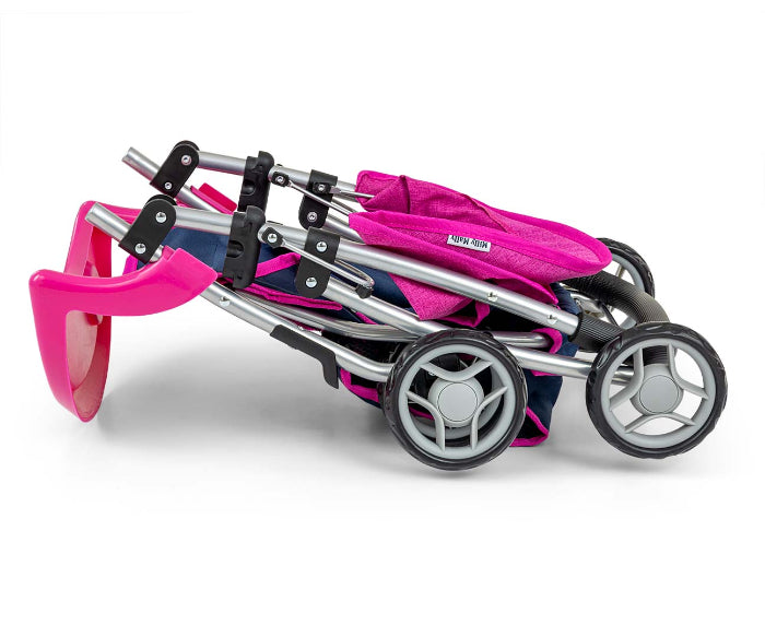 Carrinho de Bonecas Milly Mally Kate Prestige Navy